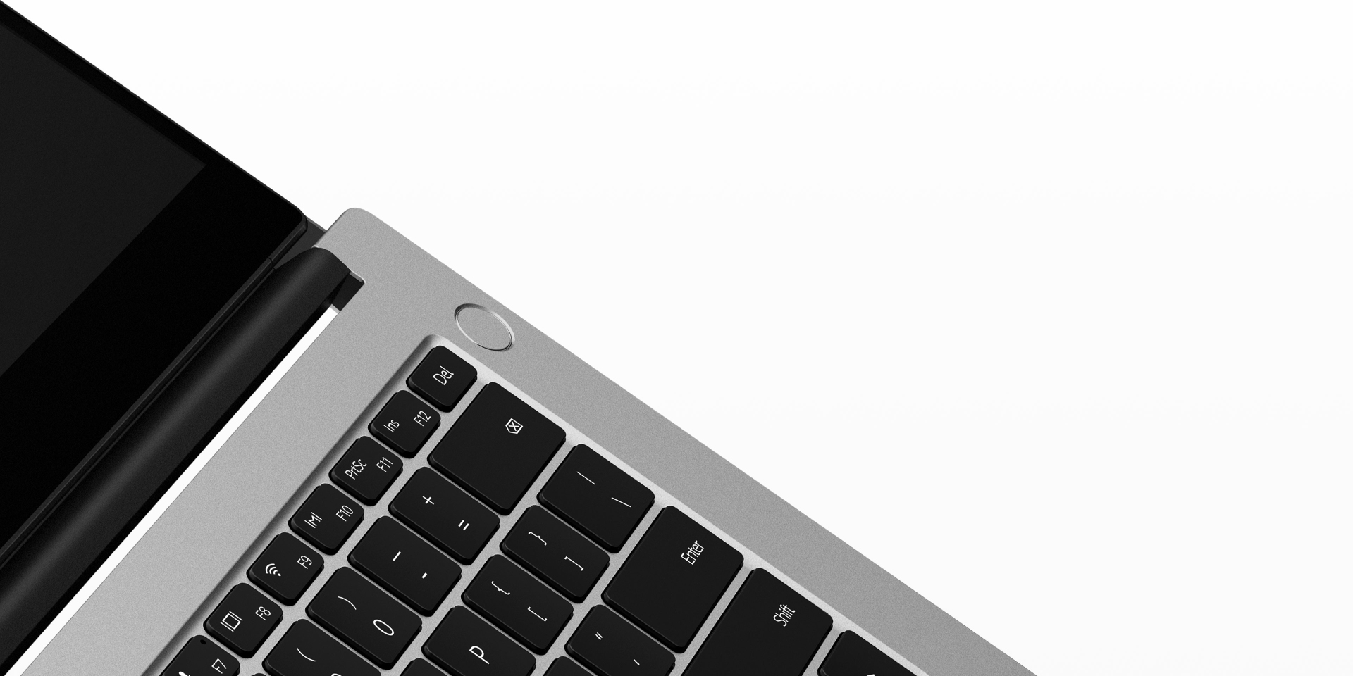 HUAWEI MateBook D 14 touch power button