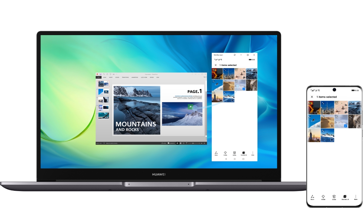HUAWEI MateBook D 15 Share File