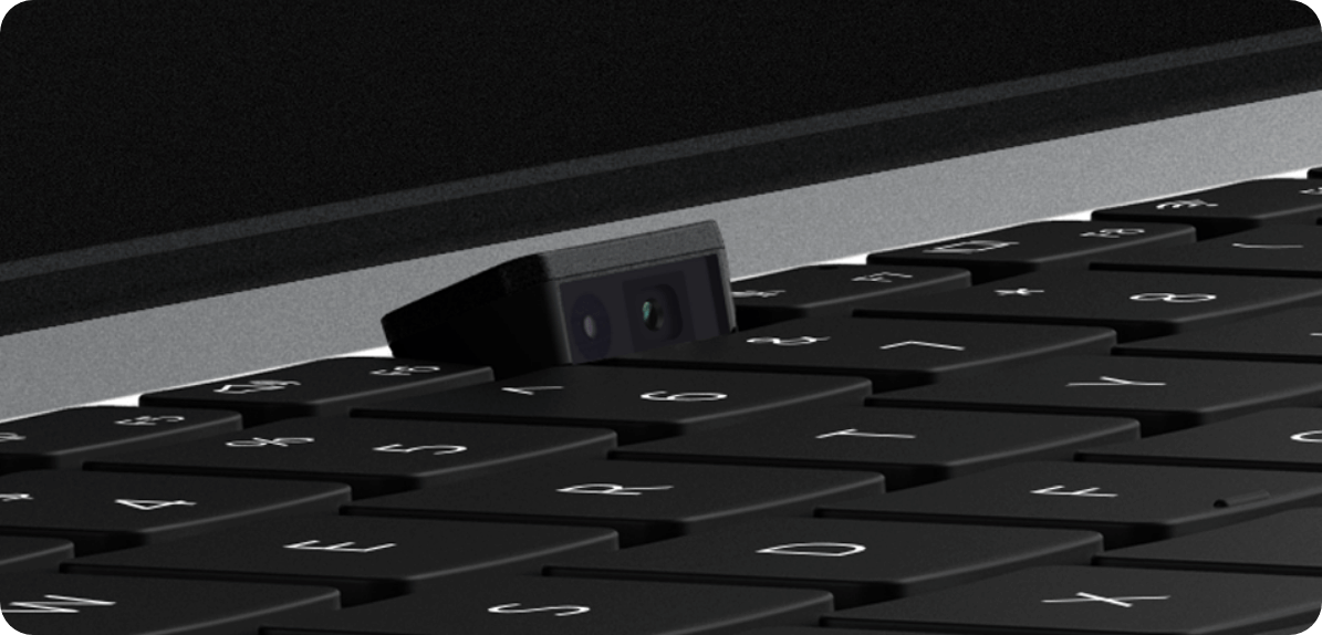 HUAWEI MateBook D 15 recessed camera