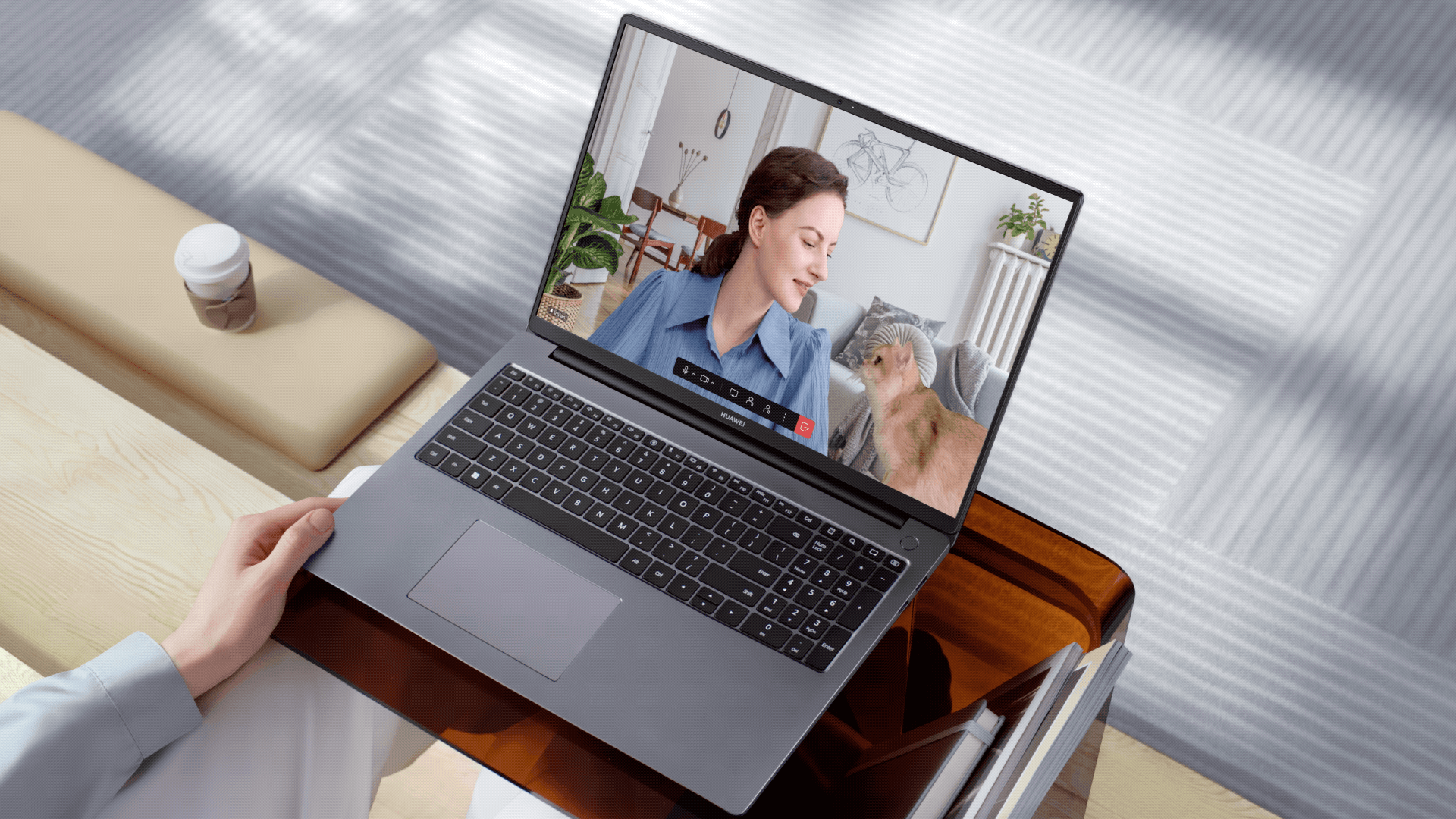 HUAWEI MateBook D 16 Camera and Microphone