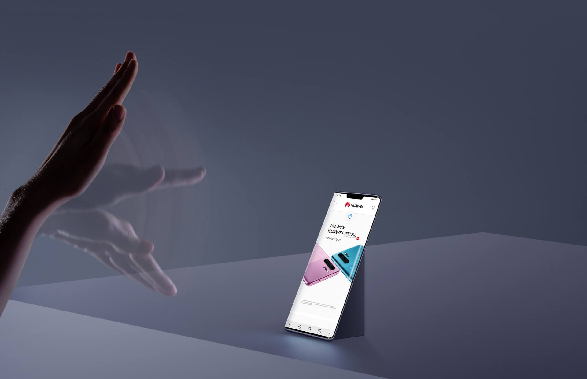 HUAWEI Mate 30 Pro AI Gesture Control