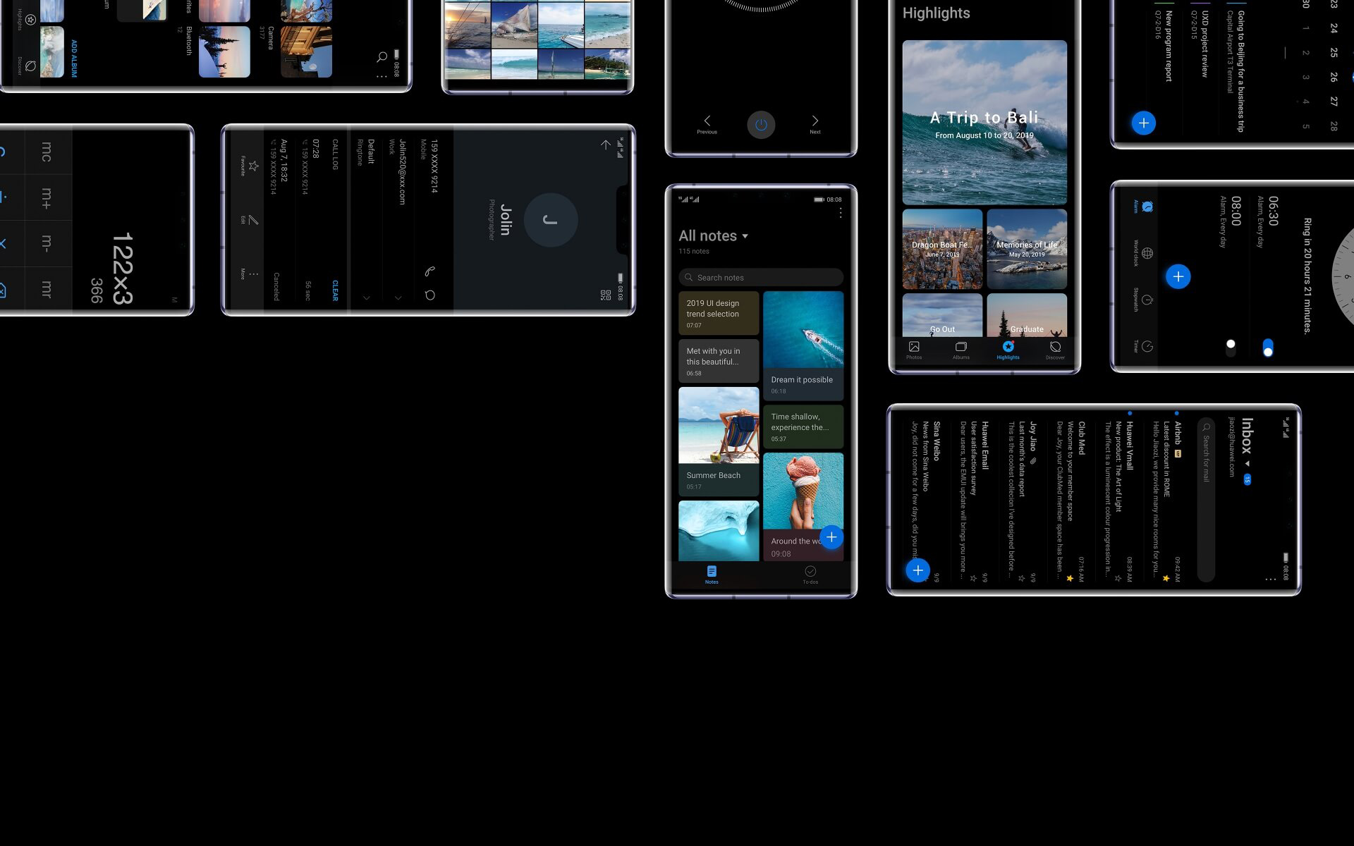 HUAWEI Mate 30 Pro 5G dark mode