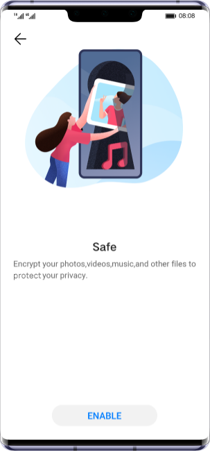 HUAWEI Mate 30 Pro 5G security private space