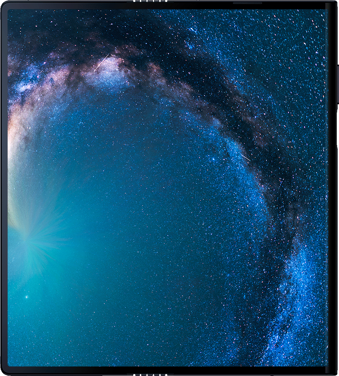 Huawei Mate X full screen display