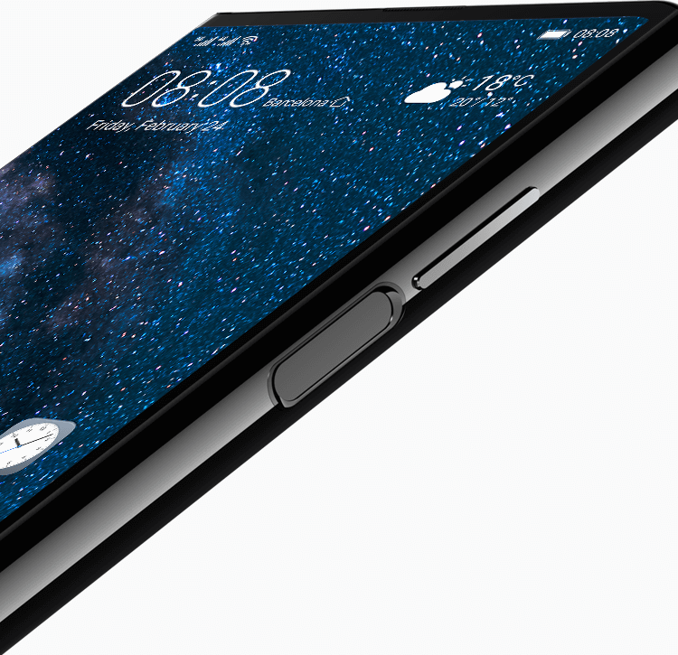 Huawei Mate X Fingerprint Power Button