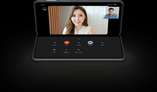 HUAWEI Mate X3 Video Call in Flex-Stop mode