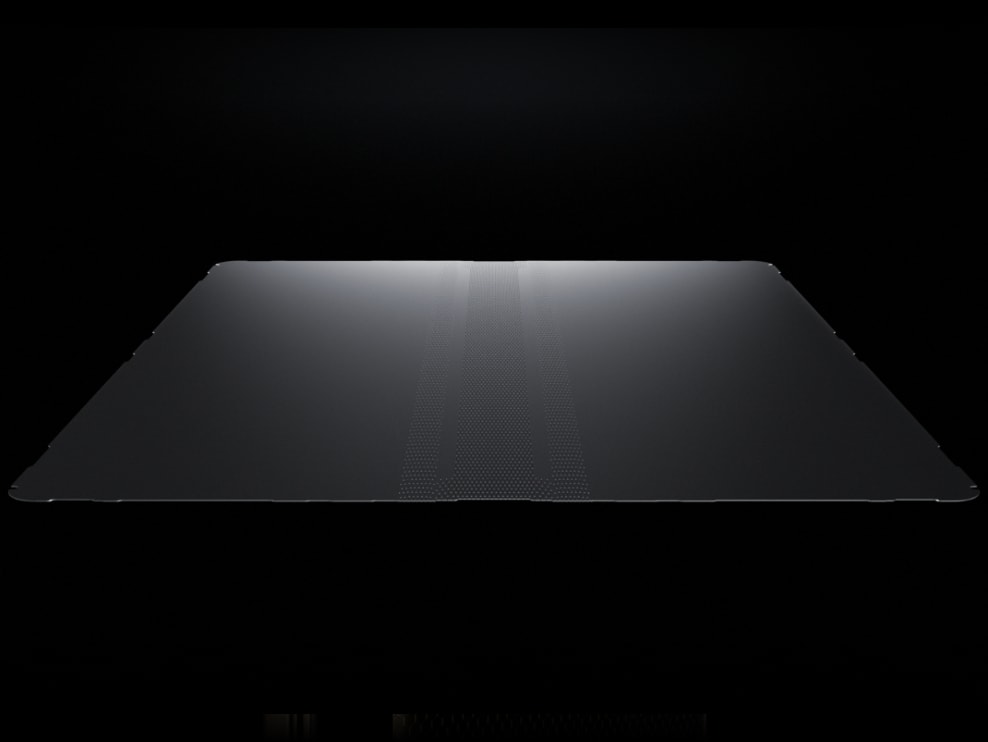 Kunlun Glass 2nd Generation details, showing ability of drop-resistance and scratch-resistance