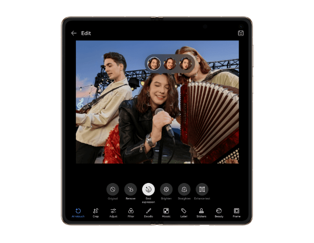 HUAWEI Mate X7 ai-photo ux images