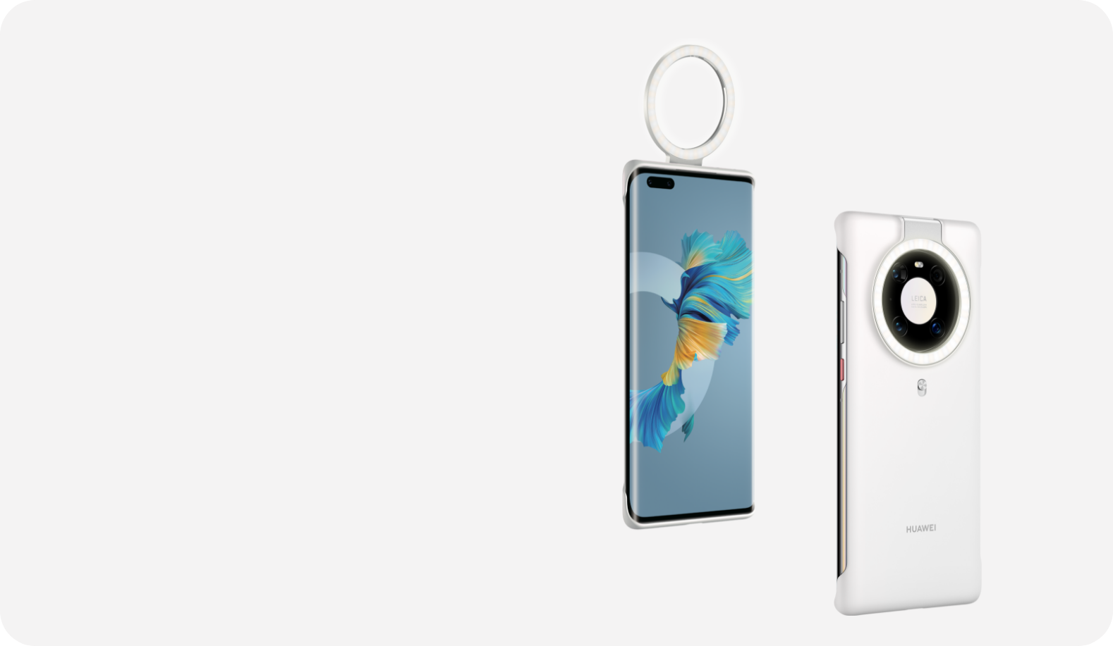 HUAWEI Mate 40 Pro  & Light Ring Case