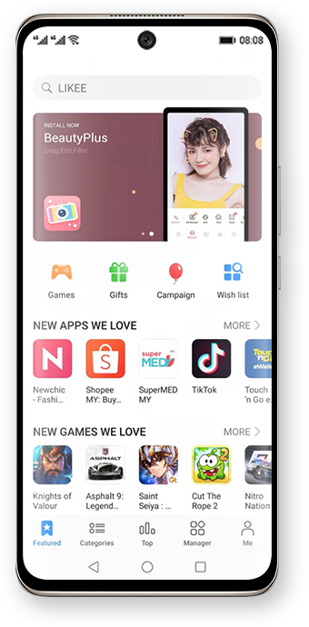 huawei nova 8 appgallery