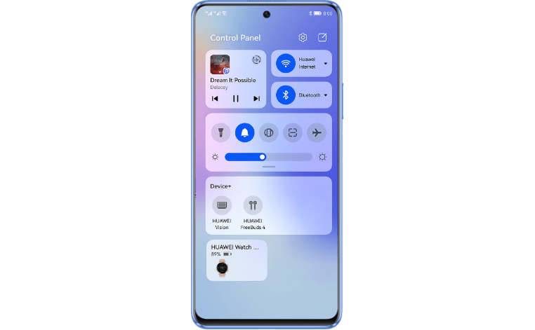 Huawei nova 9 SE Control Panel