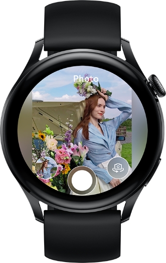 HUAWEI nova 9 remote shutter with watch