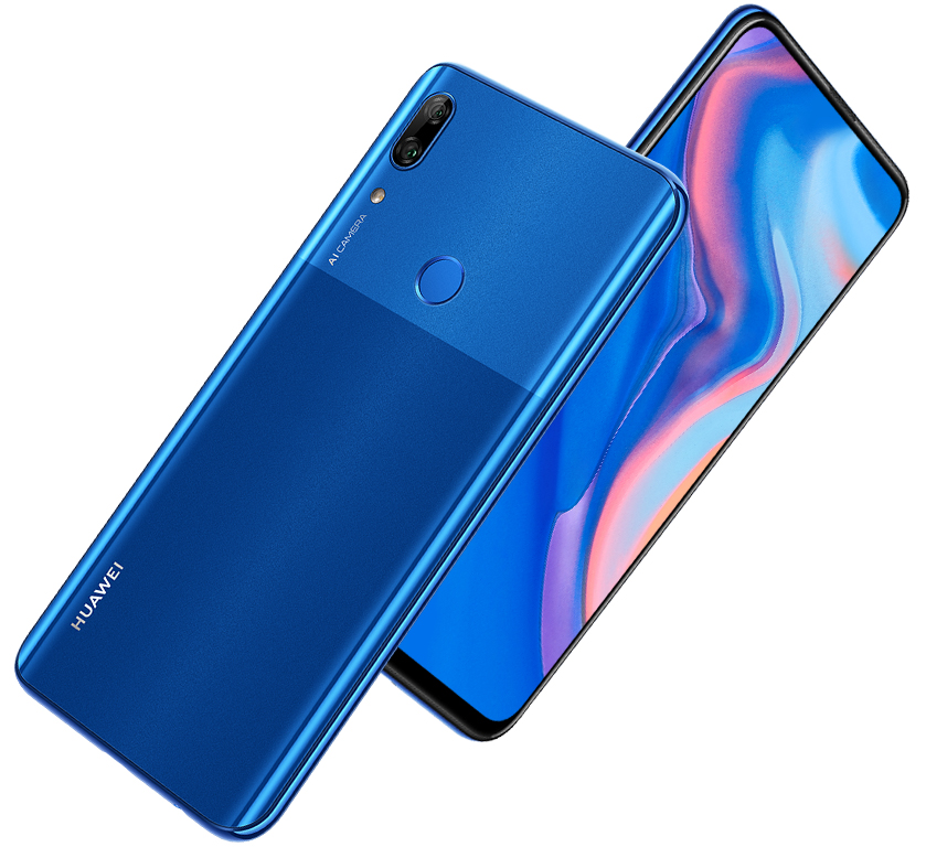huawei p smart z back design color blue