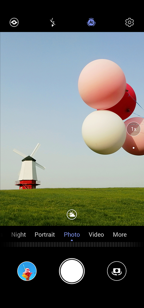 HUAWEI P20 lite 2019 AI Scene Recoginition