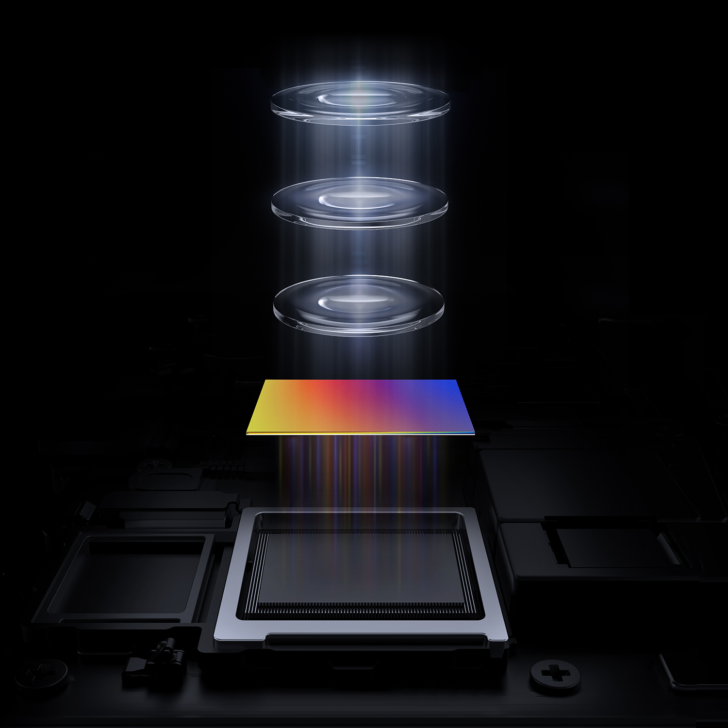 p30 pro super spectrum sensor