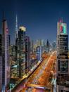 Night scenery photos taken by HUAWEI Pura 80 Pro, display the function of 1-inch Ultra Lighting Camera