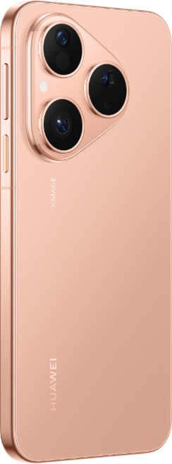 HUAWEI Pura 80 frosted gold back, display the phone's color