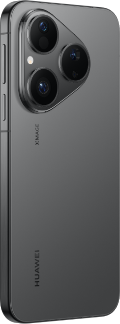 HUAWEI Pura 80 frosted black back, display the phone's color