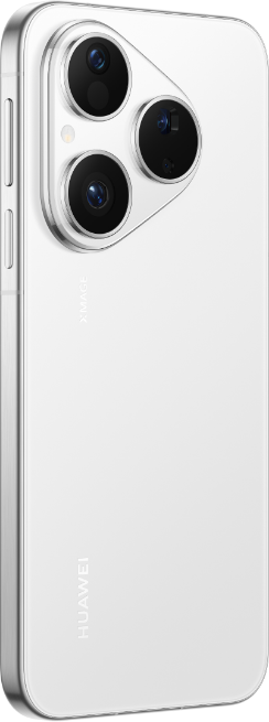 HUAWEI Pura 80 frosted white back, display the phone's color