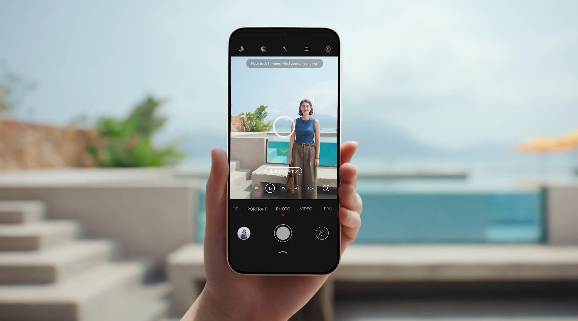 HUAWEI Pura 90s Pro Max AI composition video, display how to use AI composition to take ideal photos