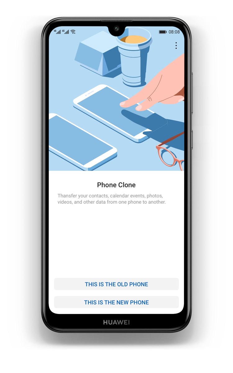 HUAWEI-Y7-2019-easy-mode-mobile-clone