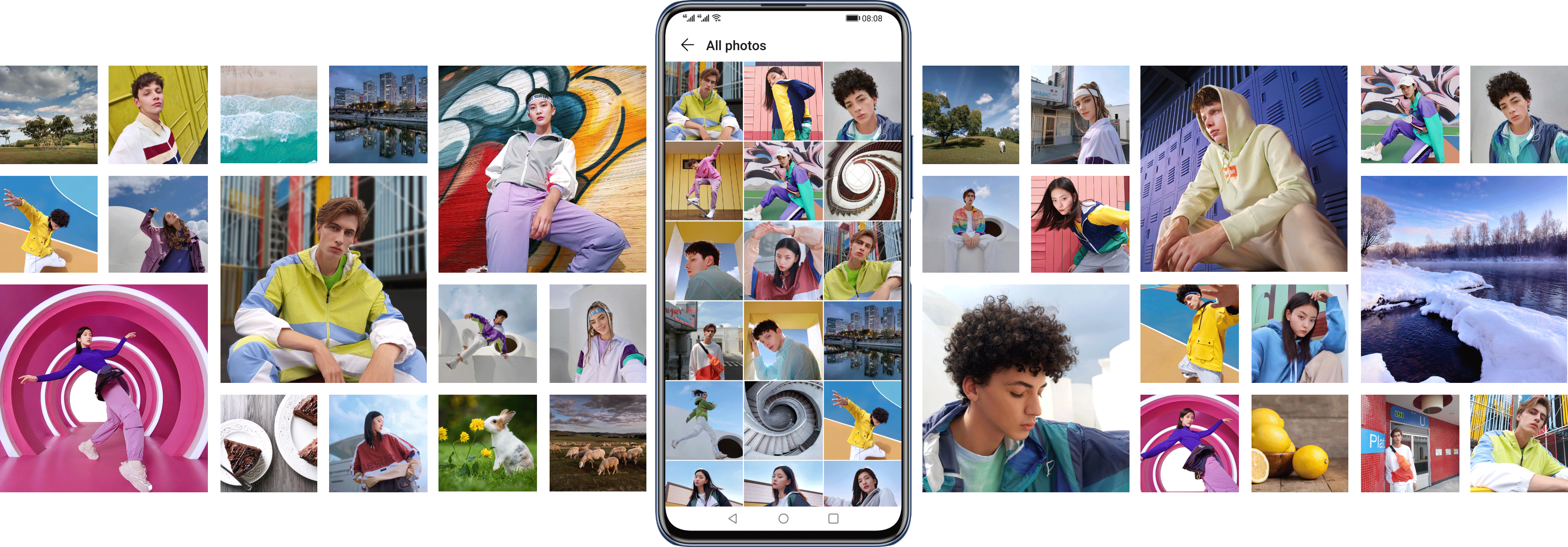 huawei y9a-128gb large storage