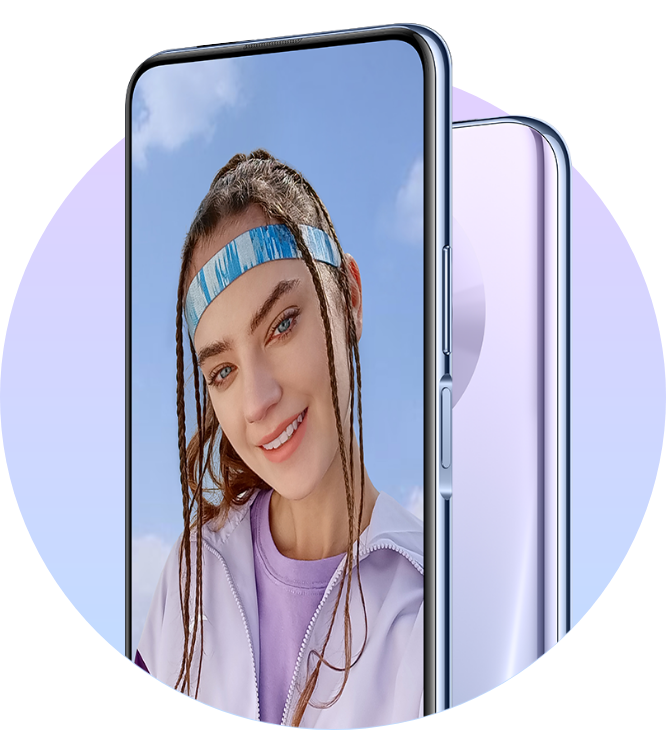 huawei y9a-pop-up camera