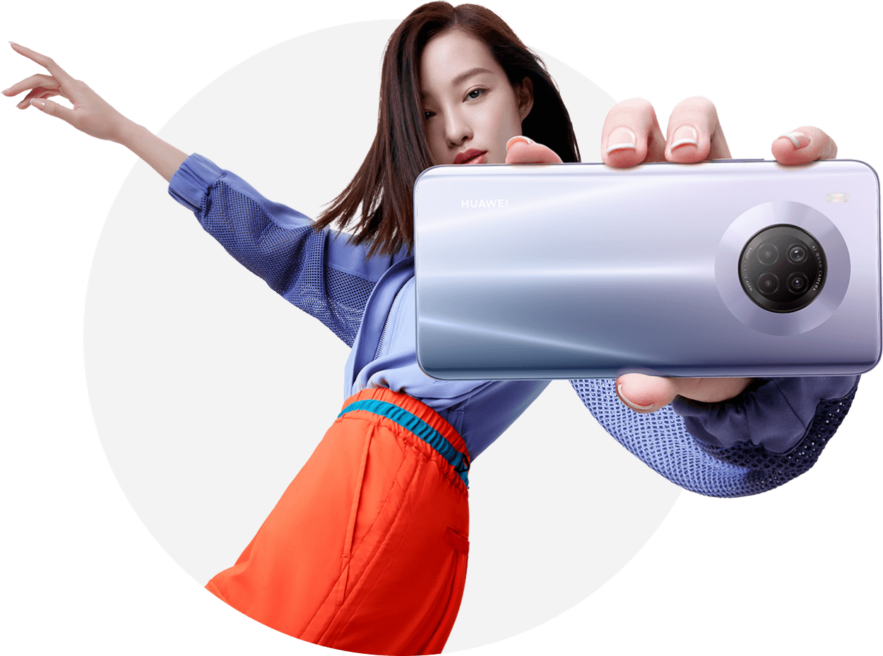 huawei y9a-quad ai camera