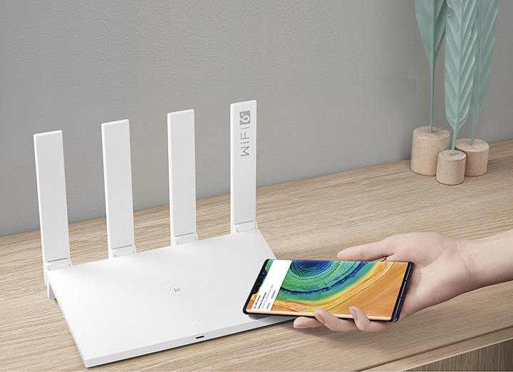 HUAWEI WiFi AX3 Mesh Kit Tap to Connect