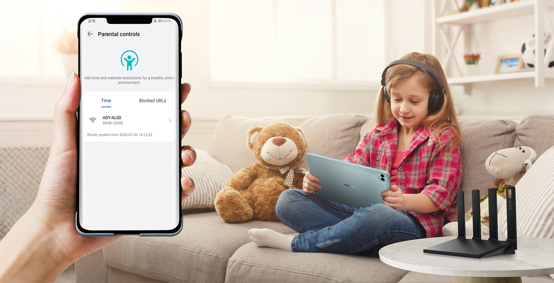 HUAWEI WiFi AX3 Pro parental control