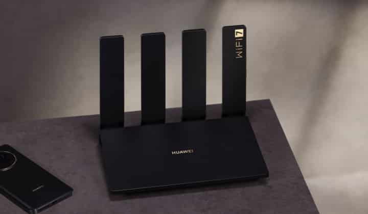 HUAWEI WiFi BE3 Pro top shot