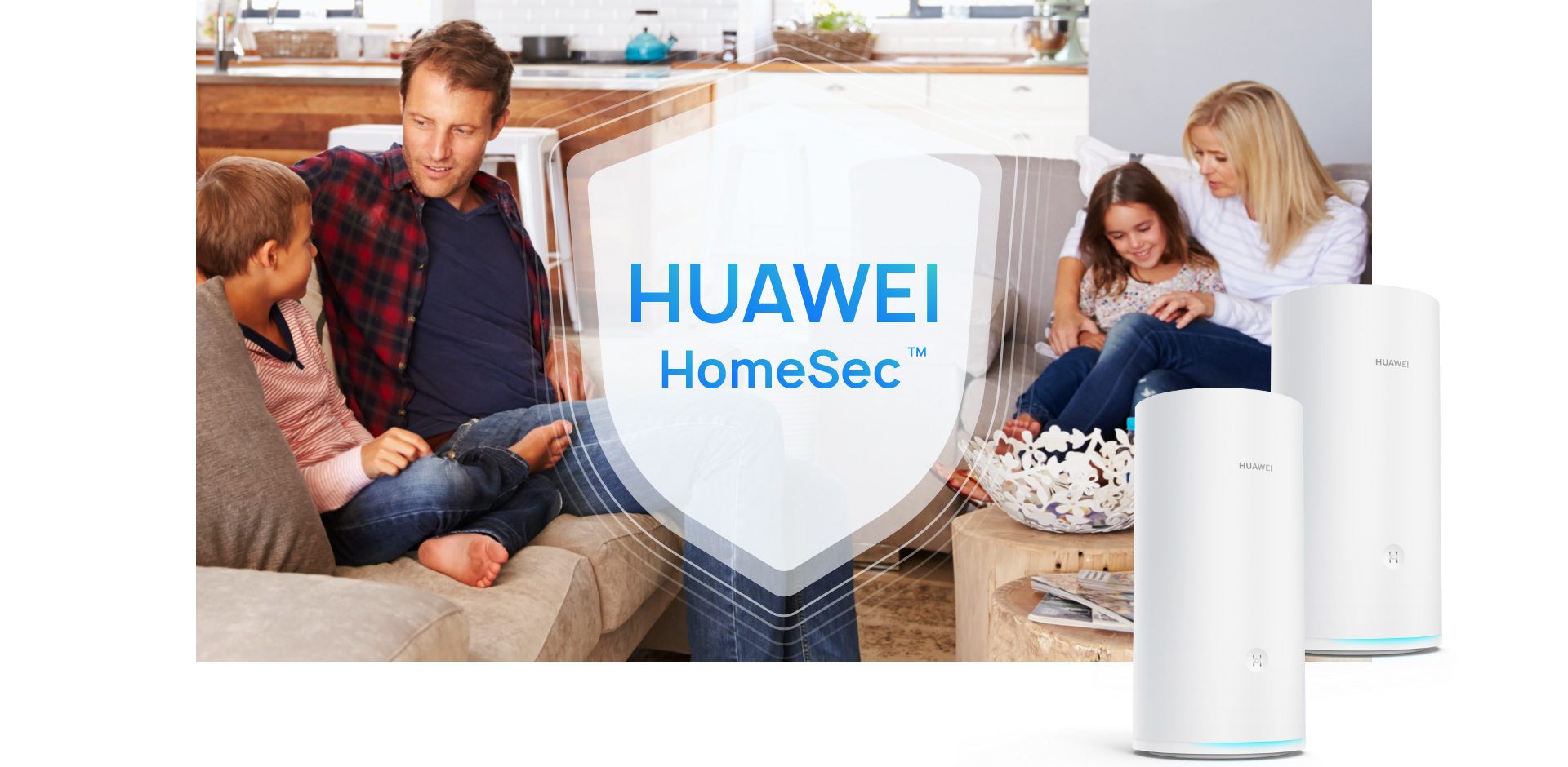 HUAWEI HomeSec™ Protects Your Network