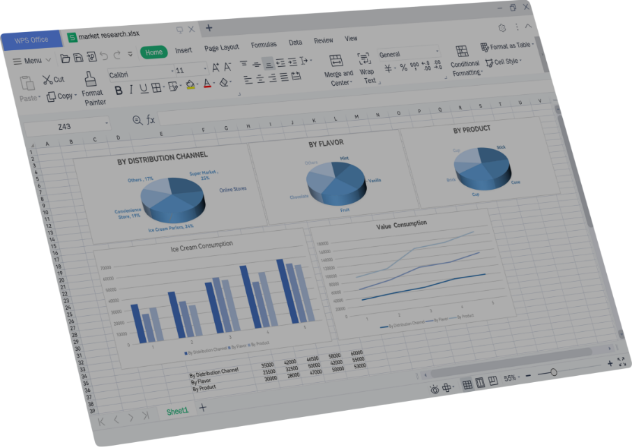 HUAWEI MatePad 11.5's interface, showing the WPS Office feature.