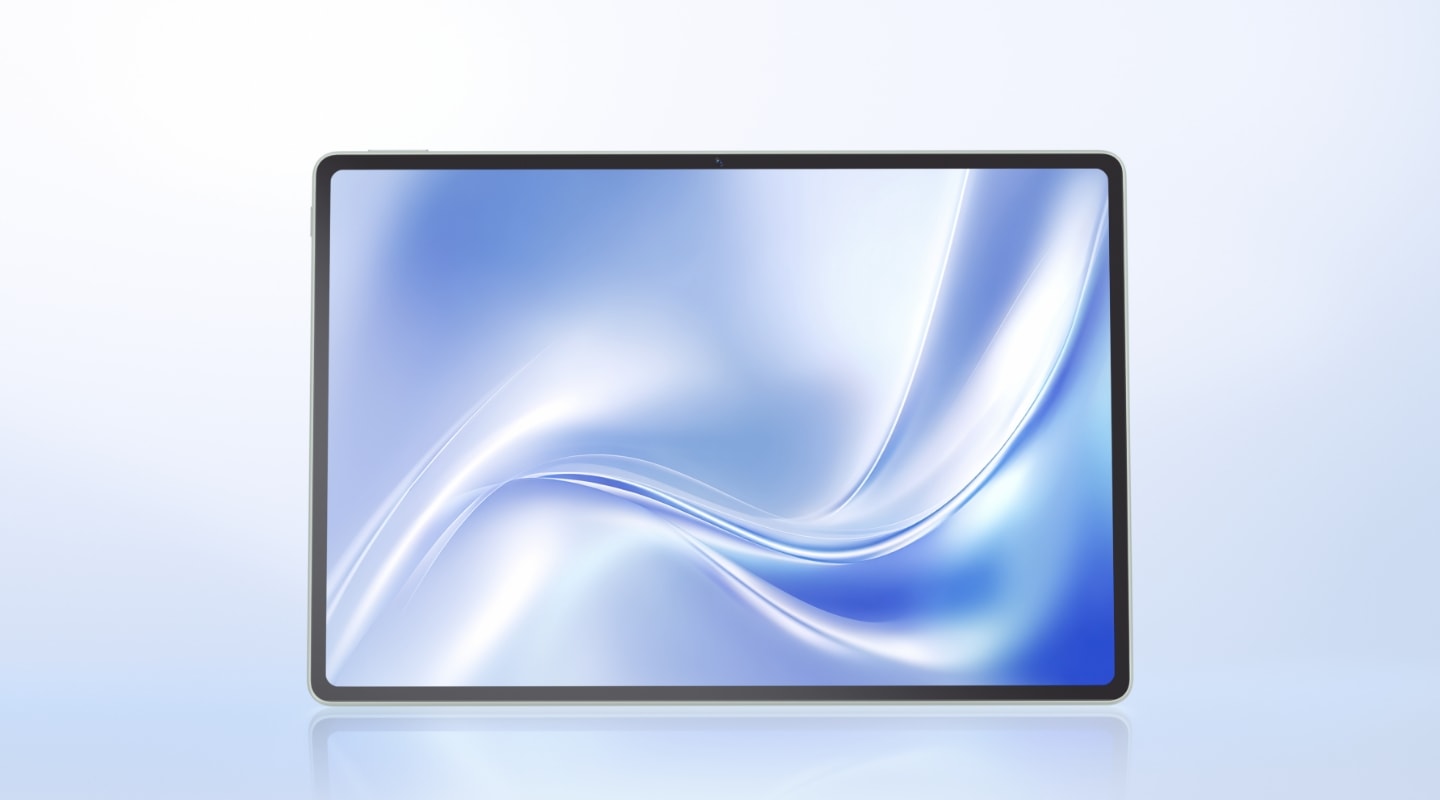 HUAWEI MatePad 12 X blue model demonstrates the display performance of the screen.