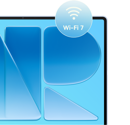 HUAWEI MatePad Air display interface showing fast internet speed