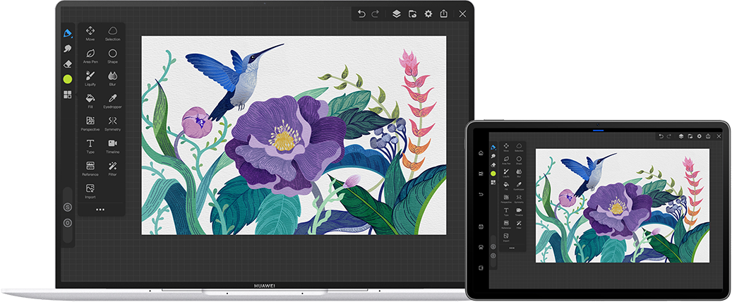 HUAWEI MatePad Air dual screen collaboration