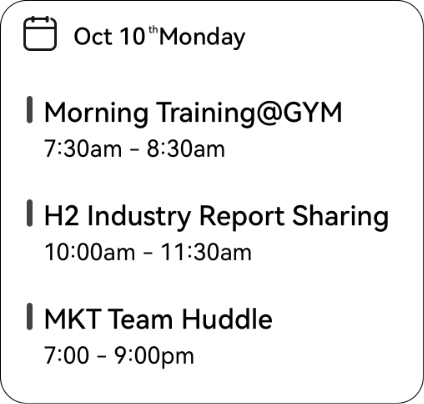 HUAWEI MatePad Paper Widgets