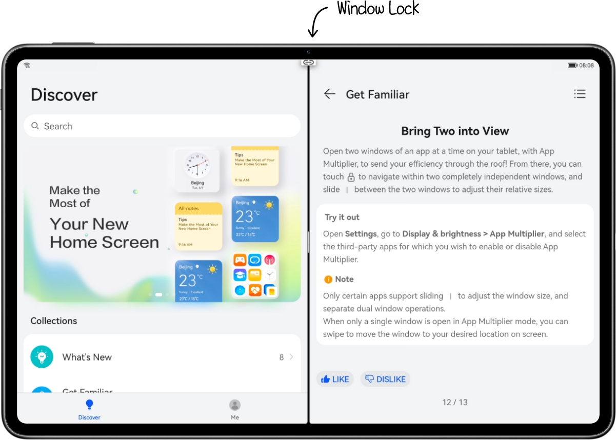 huawei matepad pro 12.6 app multiplier