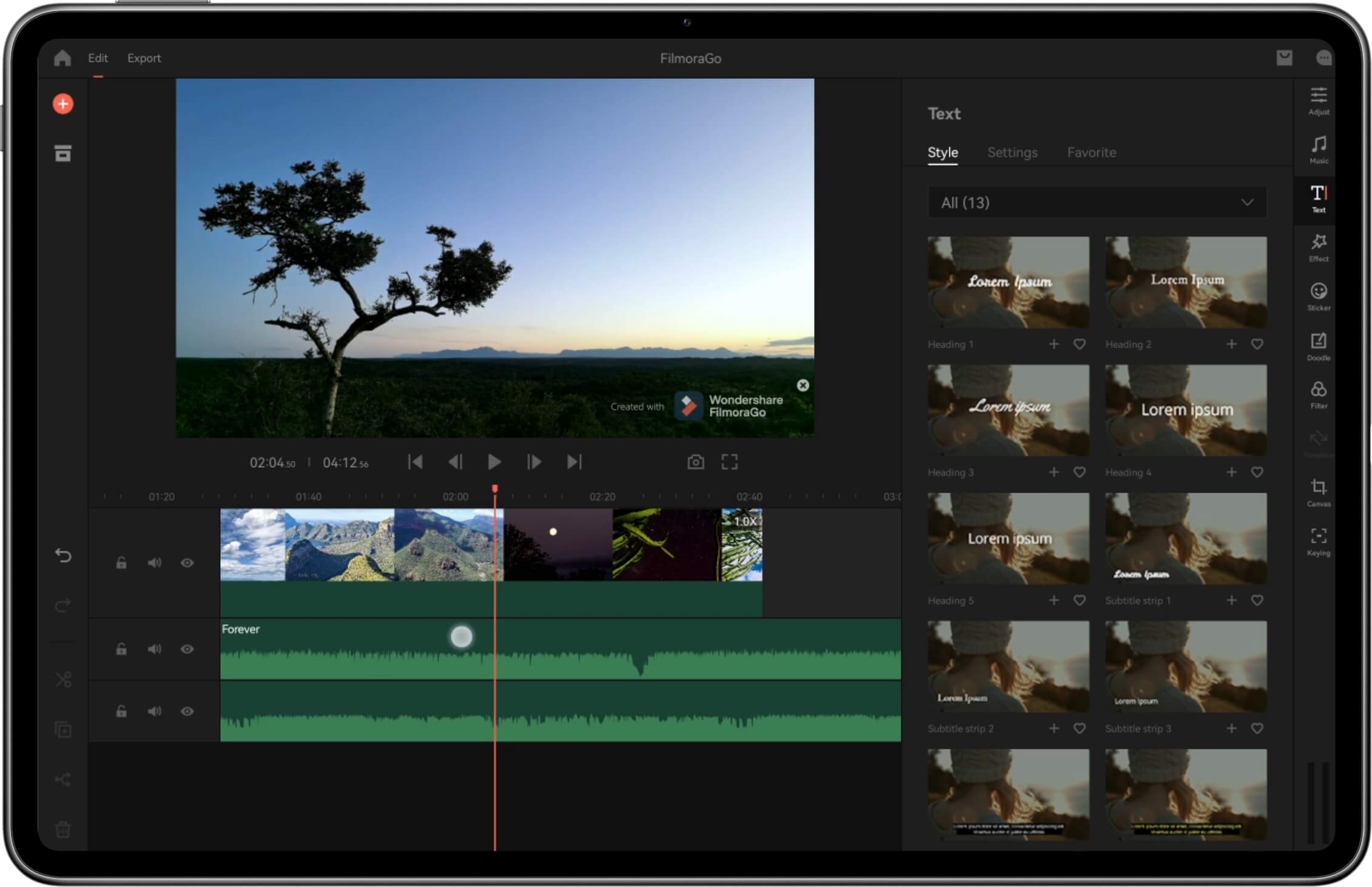 huawei matepad pro 12.6 video edit