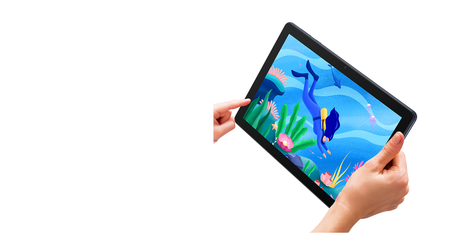 HUAWEI MatePad T 10 dual-speaker system