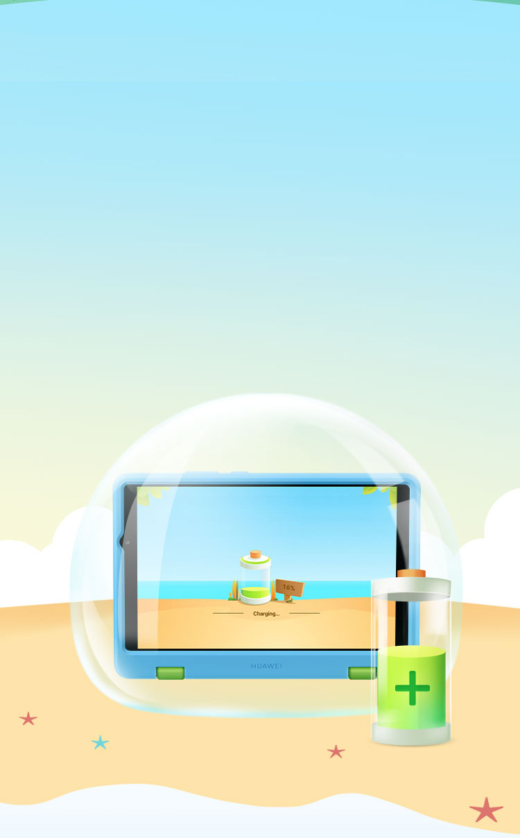 HUAWEI MatePad T 8 Kids Edition safe charging lock