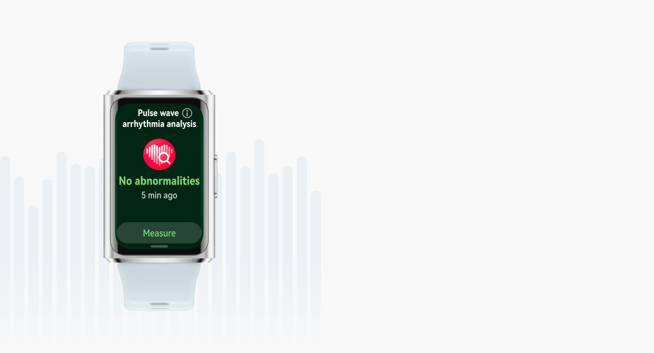 HUAWEI Band 11 Pro Pulse Wave Arrhythmia Analysis
