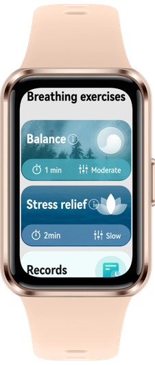 HUAWEI Band 11 Breathing Exercises