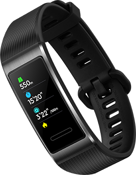 HUAWEI Band 3 Pro swimming monitoring and 50m waterproof