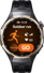 On the left is the user wearing a watch for running, and in the middle is the front view of the HONMA × HUAWEI WATCH GT 6 Pro, showing the running function