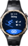 On the left is the user wearing a watch for skiing, and in the middle is the front view of the HONMA × HUAWEI WATCH GT 6 Pro, showing the skiing function