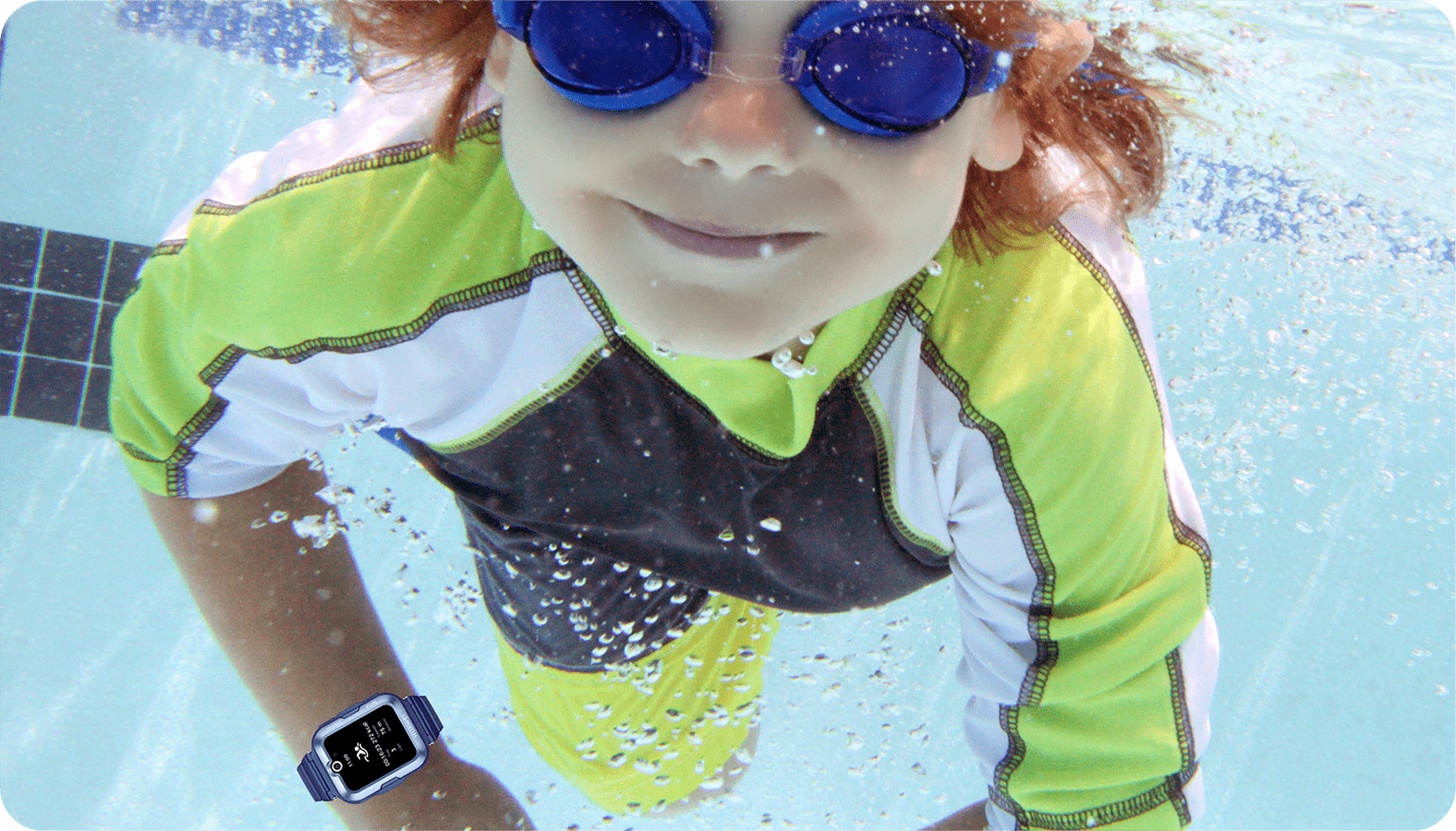 Kid monitoring watch top