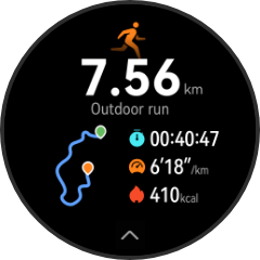huawei activity rings exercise outdoor running data
