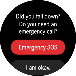 HUAWEI Watch 3 fall SOS