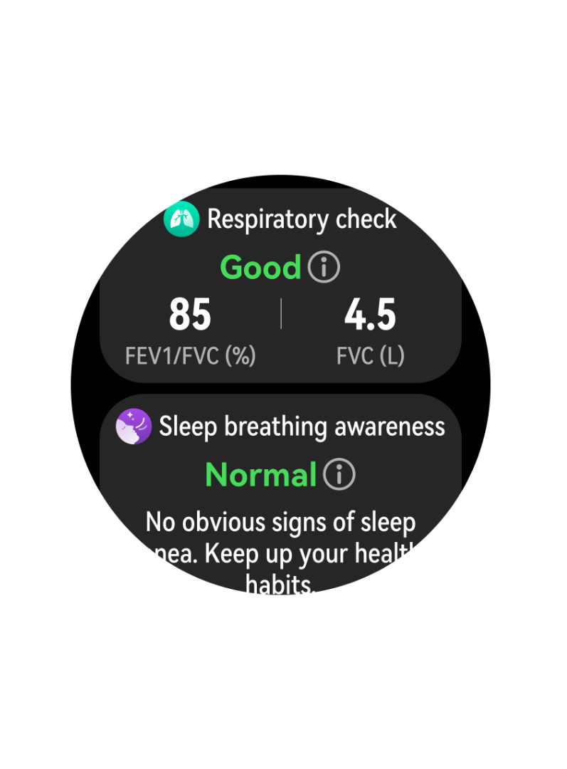 HUAWEI WATCH 4 Pro Space Edition Health Glance